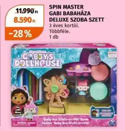Spin master gabi babaháza deluxe szoba szett