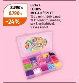 Müller Craze loops mega készlet ajánlat