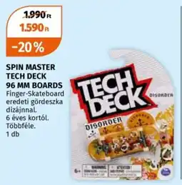 Müller Spin master tech deck 96 mm boards ajánlat