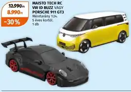 Müller Maisto tech rc vw id buzz vagy porsche 911 gt3 ajánlat