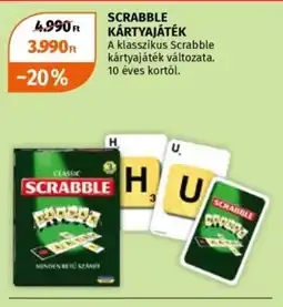Müller Scrabble kártyajáték ajánlat