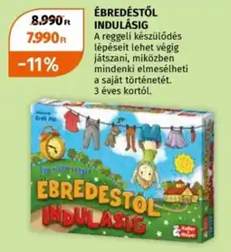 Müller Ébredéstől indulásig ajánlat