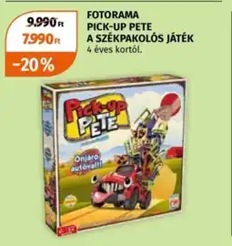 Müller Fotorama pick-up pete a székpakolós játék ajánlat