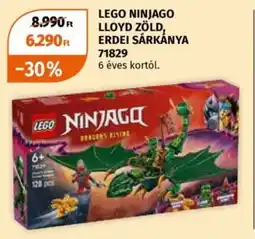 Lego ninjago lloyd zöld, erdei sárkánya