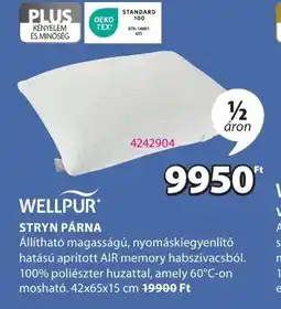 JYSK Wellpur stryn párna ajánlat