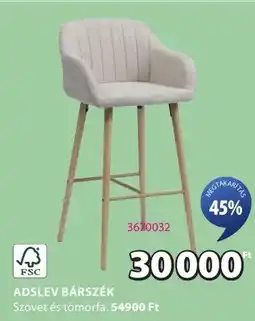 JYSK Adslev bárszék ajánlat