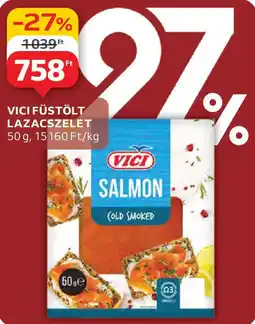 Auchan Vici füstölt lazacszelet ajánlat