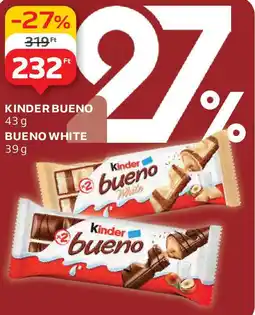 Auchan Kinder bueno / bueno white ajánlat