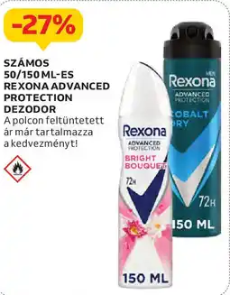 Auchan Rexona Advanced Protection dezodor ajánlat