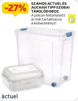 Auchan Számos Actuel és auchan tipp szobai tárolódoboz ajánlat