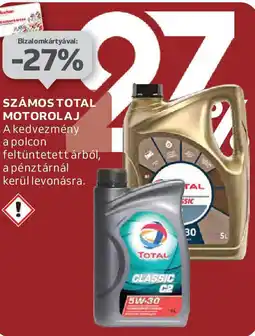 Auchan Total motorolaj ajánlat