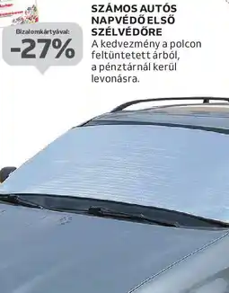 Auchan Autós napvédő első szélvédőre ajánlat