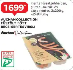 Auchan Auchan Collection Füstölt-főtt bécsi sertésvirsli ajánlat