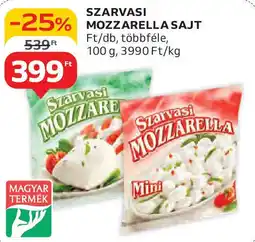 Auchan Szarvasi Mozzarella sajt ajánlat