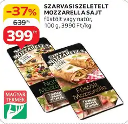 Auchan Szarvasi Szeletelt Mozzarella sajt ajánlat