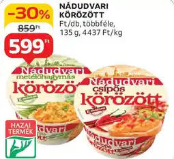 Auchan Nádudvari körözött ajánlat