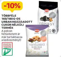 Auchan Urban hozzáadott cukor nélküli termék ajánlat