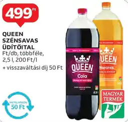 Auchan Queen szénsavas üdítőital ajánlat