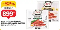 Auchan Pick Pickolino / Pickolino sajtos virsli ajánlat