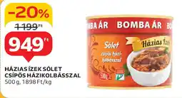Auchan Házias ízek sólet csípős házikolbásszal ajánlat