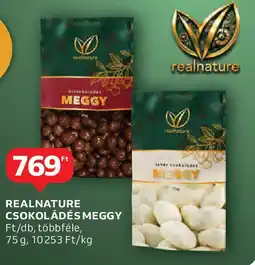 Auchan Realnature csokoládés meggy ajánlat