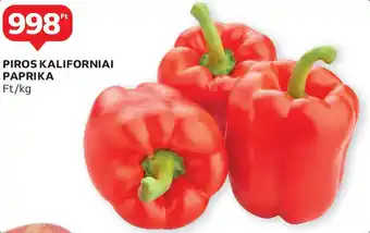Auchan Piros kaliforniai paprika ajánlat