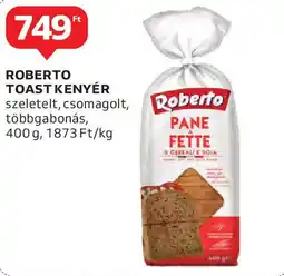 Auchan Roberto Toast kenyér ajánlat