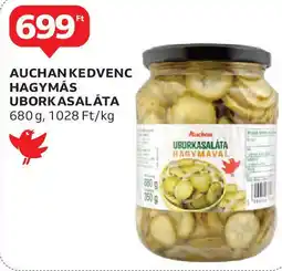 Auchan Auchan Kedvenc Hagymás uborkasaláta ajánlat