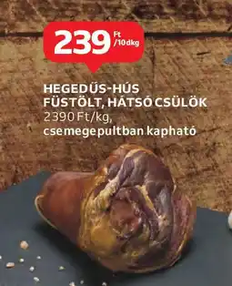 Auchan Hegedűs-hús füstölt, hátsó csülök ajánlat