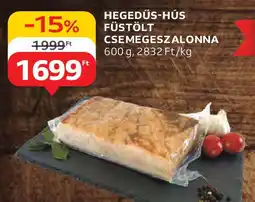 Auchan Hegedűs-hús füstölt csemegeszalonna ajánlat