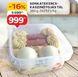 Auchan Sonkatekercs-kaszinótojás tál ajánlat