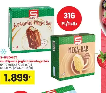 Spar S-Budget Multipack Jégkrémválogatás ajánlat