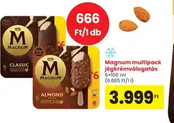 Spar Magnum multipack jégkrémválogatás ajánlat