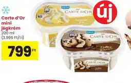Spar Carte d'Or mini jégkrém ajánlat