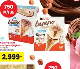 Spar Kinder Bueno multipack jégkrém ajánlat