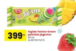 Spar Algida Twister Green pálcikás jégkrém ajánlat