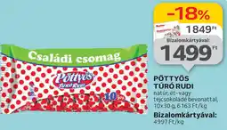 Auchan Pöttyös Túró Rudi ajánlat