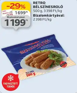 Auchan Retro bélszínesroló ajánlat