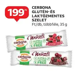 Auchan Cerbona gluten-és laktózmentes szelet ajánlat