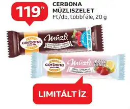 Auchan Cerbona müzliszelet ajánlat