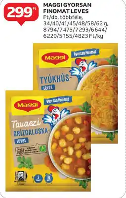 Auchan Maggi gyorsan finomat leves ajánlat