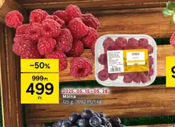 Tesco Málna ajánlat