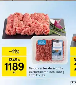 Tesco Tesco sertés darált hús ajánlat