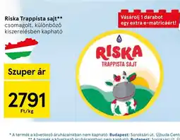 Tesco Riska Trappista sajt ajánlat