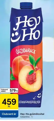 Tesco Hey-Ho gyümölcsital ajánlat