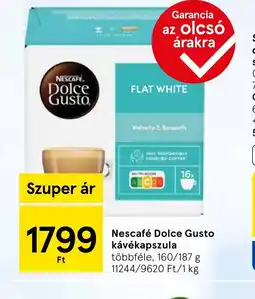 Tesco Nescafé Dolce Gusto kávékapszula ajánlat