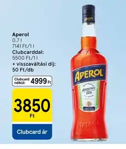 Tesco Aperol ajánlat