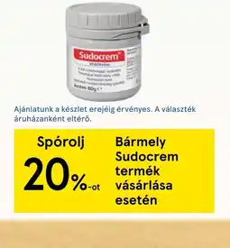 Tesco Sudocrem ajánlat