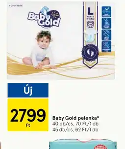 Tesco Baby Gold pelenka ajánlat