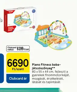 Tesco Piano Fitness baba-játsz szőnyeg ajánlat
